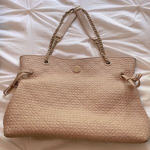 Tory Burch Pink Tote Bag